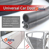 LSGCQ Car Door Seal Strip Car Door Trim Seal with Side Bulb Rubber Door (6m)