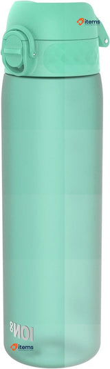 on8 Water Bottle 500 ml/18 oz Leak Proof Easy to Open Carbon Neutral Teal Ion8
