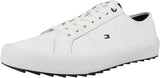 Tommy Hilfiger Core Vulc Cleats Lth Vulcanised Men's Trainers White 44 EU