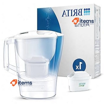 BRITA Aluna Water Filter Jug White (2.4L) incl. 1x MAXTRA PRO Pure cartridge