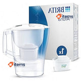 BRITA Aluna Water Filter Jug White (2.4L) incl. 1x MAXTRA PRO Pure cartridge