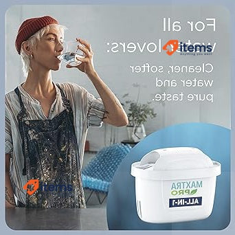 BRITA Marella Water Filter Jug White (2.4L) Annual Pack incl. 12x