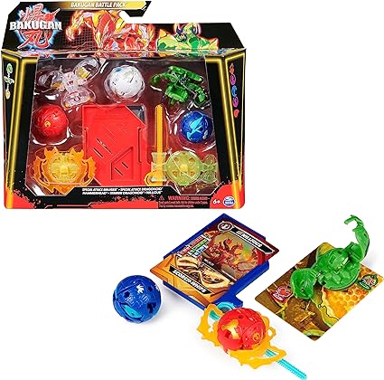 Bakugan 3.0 Battle Pack – 3 Balls, 2 Special Attack Balls Children's Toy Age 6+