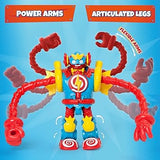 SUPERTHINGS Superbot Power Arms Sugarfun Articulated hero robot