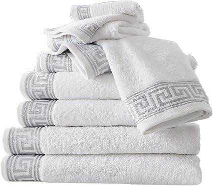 GC GAVENO CAVAILIA Towel Bale 8 Piece Towel Set White