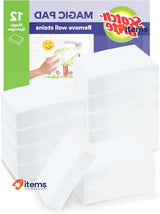Scotch-Brite Magic Easy Eraser Sponge, Melamine Cleaner, Value Pack of 12 Pads