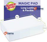 Scotch-Brite Magic Easy Eraser Sponge, Melamine Cleaner, Value Pack of 12 Pads