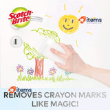 Scotch-Brite Magic Easy Eraser Sponge, Melamine Cleaner, Value Pack of 12 Pads