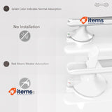 LORESJOY 2 Pack Suction Bathroom Grab Rails, Anti Slip Shower Grab Bar