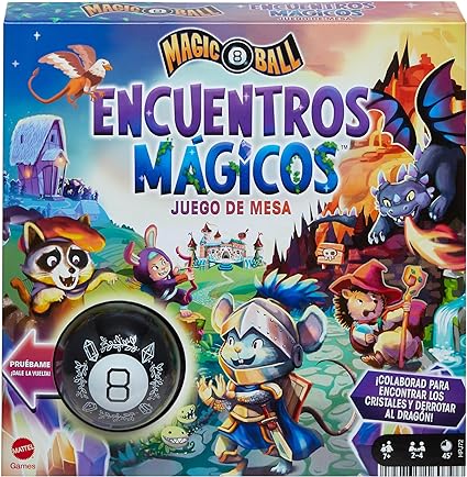 Mattel Games Magic 8 Ball Magic Encounters Board Game, 7 years (HPJ72)