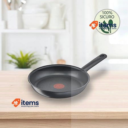 Lagostina Regenerates Green Aluminium Plate 100% Black Non-Stick Frying Recycled