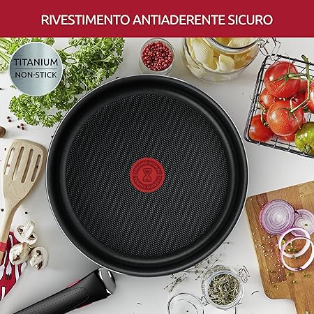 Lagostina Ingenio Essential Plus Non-Stick Aluminium Cookware and Pan Set