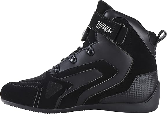 Furygan Men's V4 Easy D3o Ankle Shoes Black White 10 UK