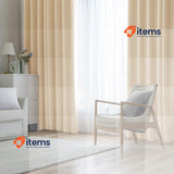 MIULEE Blackout Curtains for Living Room 2 Panels, Thermal 55 x 79 Inches Beige