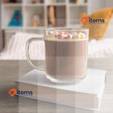 Glasmark Krosno Latte Macchiato Glasses Cappuccino Set of 6 Tea Glasses Set