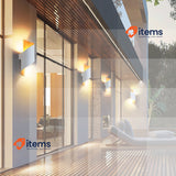 KRIPINC Indoor Outdoor LED Wall Light, Waterproof Ip65 Outdoor White