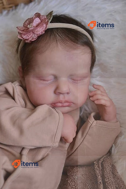 Zero Pam Zero pam Reborn Girl Doll Full Body Silicone 20 Inch