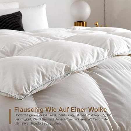 DWR All-Season Goose Down Duvet 10.5 Tog Single(135x200cm)