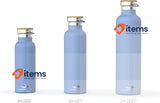 Daikoku Double Walled Stainless Steel Thermos Bottle Hot/Cold Drinks 500ml Blue
