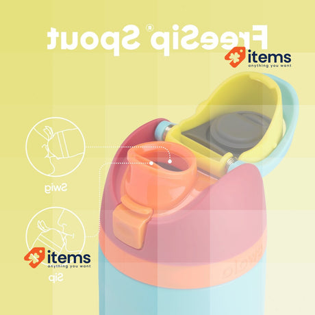 Owala FreeSip Insulated Stainless Steel Water Bottle with Straw, BPA-Free 710ml