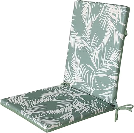 Atout Ciel Outdoor Chair Cushion (90 x 40 cm) - Green Solid