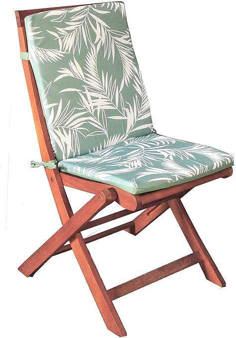 Atout Ciel Outdoor Chair Cushion (90 x 40 cm) - Green Solid