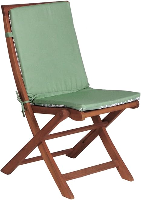 Atout Ciel Outdoor Chair Cushion (90 x 40 cm) - Green Solid