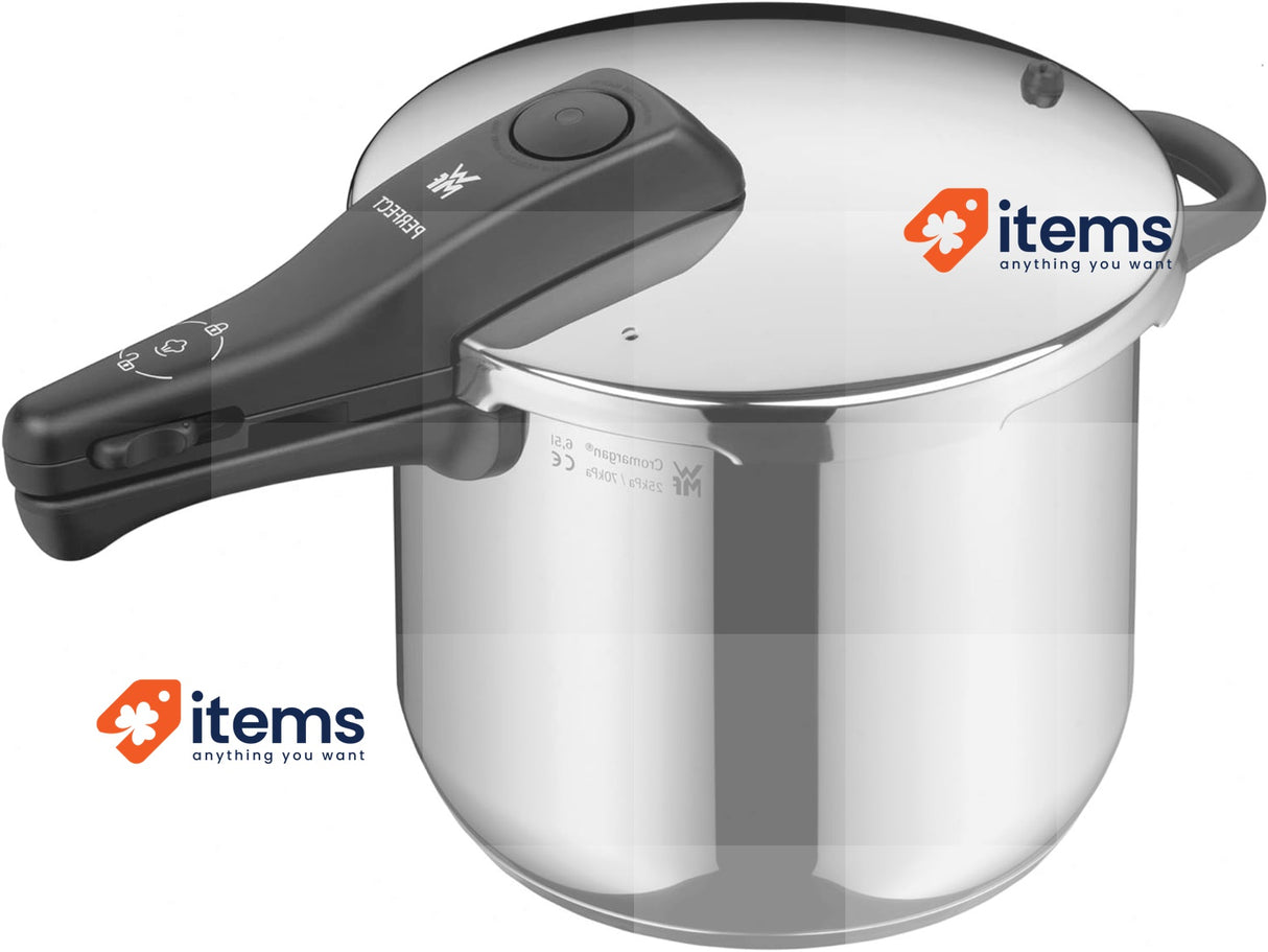 WMF Perfect One Pot Pressure Cooker Induction 6.5 L, Cromargan Stainless Steel