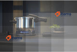 WMF Perfect One Pot Pressure Cooker Induction 6.5 L, Cromargan Stainless Steel