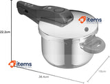 WMF Perfect – Quick Cooker Ø 18 cm Diameter Of 2 Litres Flame Protection Steel