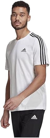 adidas Men's Crew Neck Sports T-Shirt White