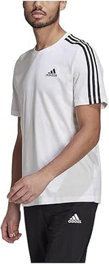 adidas Men's Crew Neck Sports T-Shirt White