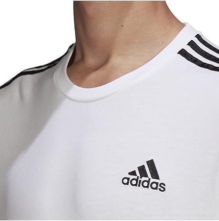 adidas Men's Crew Neck Sports T-Shirt White