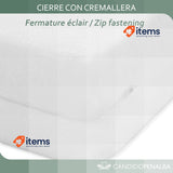 Candidopenalba Absorbent Mattress Cover Zip Protector Anti - Mouth Barrier Terry