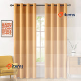 MIULEE Opaque Curtains w/ Eyelets Thermal Insulating, 140x225cm MIULEE Mustard