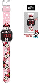 SRV Hub Minnie Mouse LED Watch | 12 Hour Clock Format | Battery Operated