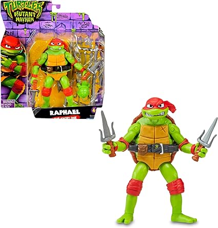 Giochi Preziosi - Ninja Turtles 2023 CAOS Mutant - Raphael In Action