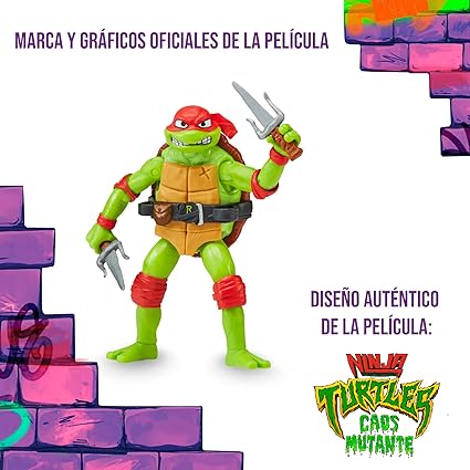 Giochi Preziosi - Ninja Turtles 2023 CAOS Mutant - Raphael In Action