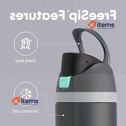 Owala FreeSip Insulated Stainless Steel Water Bottle with Straw 710ml
