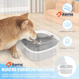 TAVADA Water Bowl For Dogs - Dog L Anti Spill Feeding Leak Proof Travel Drinking