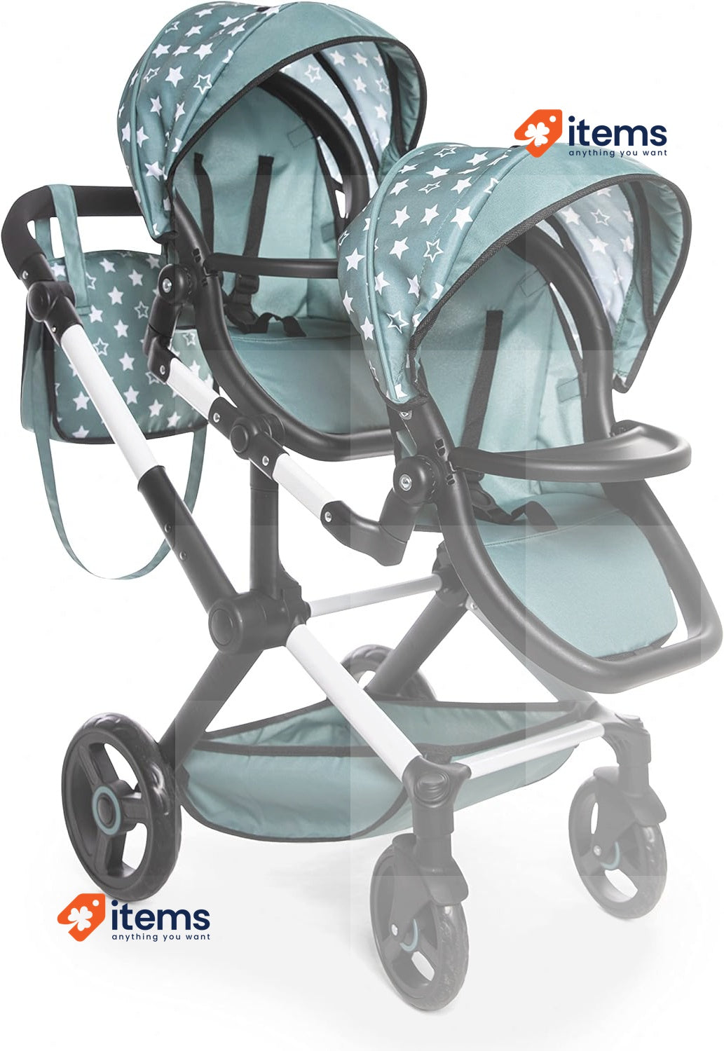 Bayer Design 26758AA Twin Doll Cartoon Regulable Height