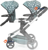 Bayer Design 26758AA Twin Doll Cartoon Regulable Height