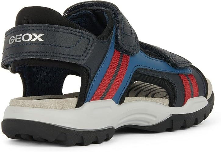 Geox J Borealis Boy A, Sandals, Marine Blue, 24 EU