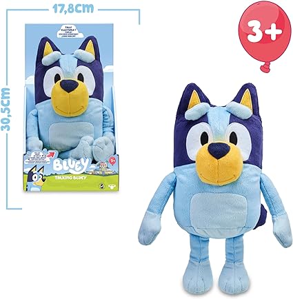 Bluey - Talking Plush Toy, Electronic Sound Dog Toy (BLY16111)