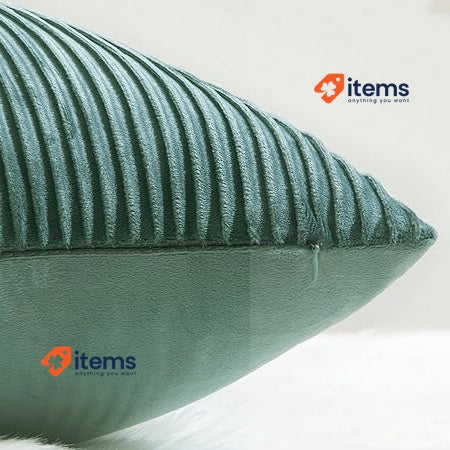 YCOLL Set of 2 Cushion Covers, 40 x 40 cm Green YCOLL Turquoise 20x20 Pillow