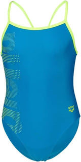 ARENA Baby - Mädchen Arena Logo Kids Girl Swimsuit Turquoise-soft Green