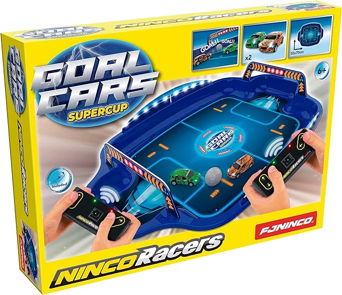 Ninco - Goalcars Supercup Hybrid Combining RC Driving and Football Techniques