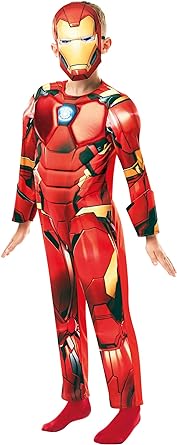 Rubie's Official Marvel Avengers Iron Man Deluxe Childs Costume Kids Superhero