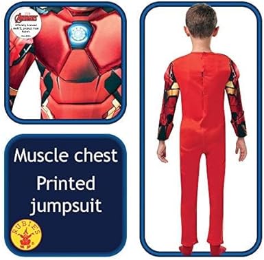 Rubie's Official Marvel Avengers Iron Man Deluxe Childs Costume Kids Superhero