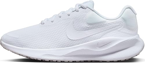 NIKE Women's Revolutin 7 Running Sneakers White 38 EU